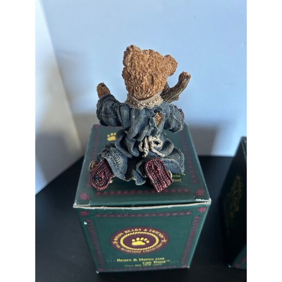 Boyds Bears & Friends Figurines Set X 2: Abigail & Head Bean Houncil Collectible - Picture 15 of 16